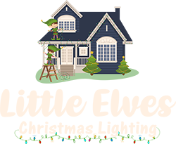 Little Elves Christmas Lightings Logo 250